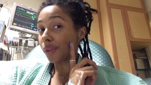 You can catch a glimpse of my birthday bling :]